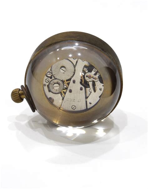 vintage omega ball clock.